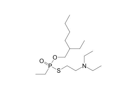 Diethyl-[2-[[ethyl(2-ethylhexoxy)phosphoryl]thio]ethyl]amine