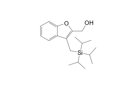3-(Triisopropylsilylmethyl)benzofuran-2-methanol