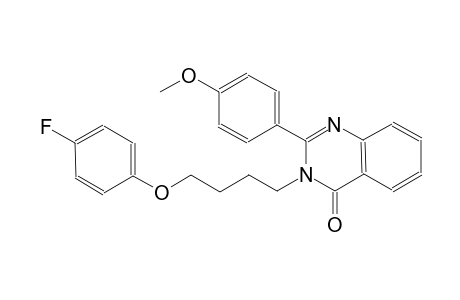 3-[4-(4-fluorophenoxy)butyl]-2-(4-methoxyphenyl)-4(3H)-quinazolinone