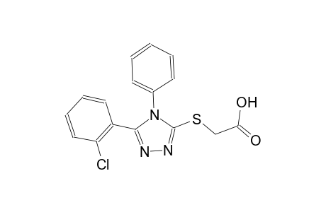{[5-(2-chlorophenyl)-4-phenyl-4H-1,2,4-triazol-3-yl]sulfanyl}acetic acid