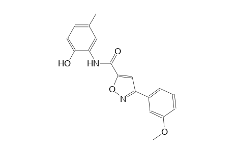 5-isoxazolecarboxamide, N-(2-hydroxy-5-methylphenyl)-3-(3-methoxyphenyl)-