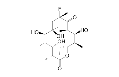 (8S)-8-fluoroerythronolide B