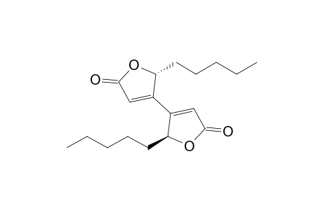 (R*,S*)-5,5'-Dipentyl-5H,5'H-[4,4']bifuranyl-2,2'-dione