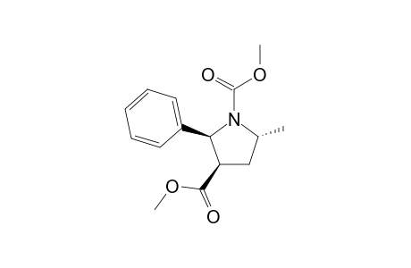 Dimethyl 2-Methyl-t-5-phenyl-r-2,t-4-pyrrolidinedicarboxylate