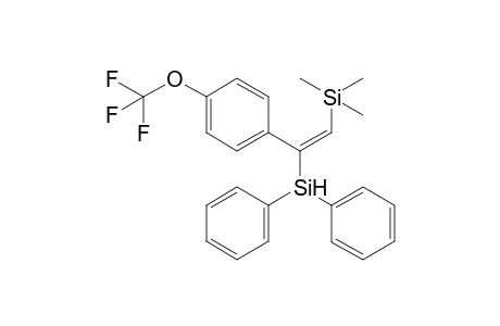 (E)-(2-(Diphenylsilyl)-2-(4-(trifluoromethoxy)phenyl)vinyl)trimethylsilane