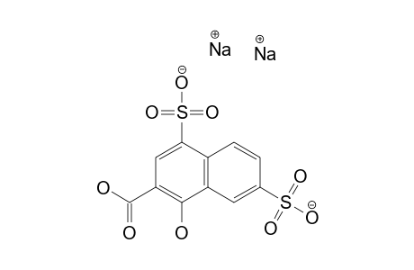 DINATRIUM-1-HYDROXY-4,7-DISULFONATO-NAPHTHALIN-2-CARBONSAEURE