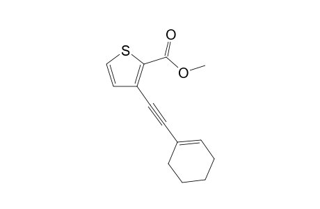 Methyl 3-(Cyclohex-1-en-1-ylethynyl)thiophene-2-carboxylate