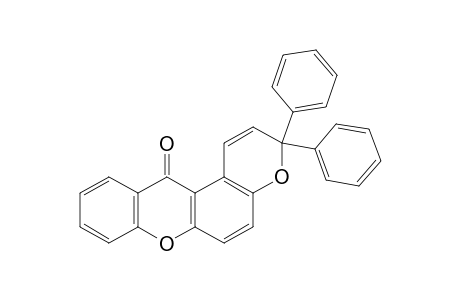 3,3-Diphenyl-3H-pyrano[3,2-a]xanthen-12(12H)-one