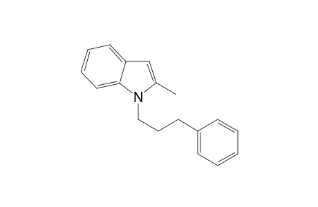 1-(3-Phenylpropyl)-2-methyl-1H-indole