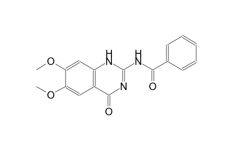 N-(6,7-dimethoxy-4-oxo-1,4-dihydro-2-quinazolinyl)benzamide