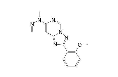 methyl 2-(7-methyl-7H-pyrazolo[4,3-e][1,2,4]triazolo[1,5-c]pyrimidin-2-yl)phenyl ether