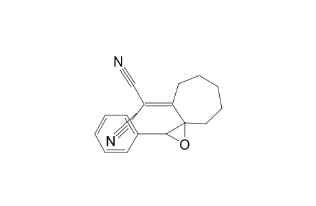 Propanedinitrile, (2-phenyl-1-oxaspiro[2.6]non-4-ylidene)-, trans-
