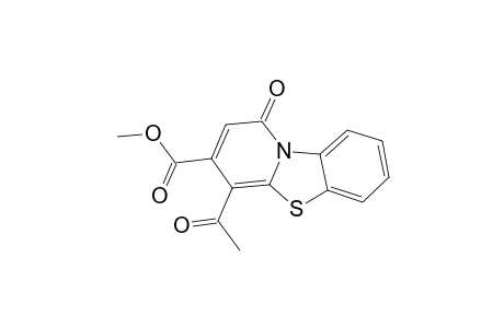 METHYL-4-ACETYL-1-OXO-1H-PYRIDO-[2,1-B]-BENZOTHIAZOLE-3-CARBOXYLATE