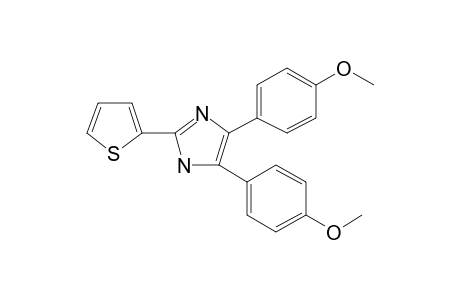 4,5-bis(4-Methoxyphenyl)-2-(thiophen-2-yl)-1H-imidazole