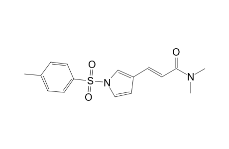 (E)-N,N-Dimethyl-3-[1-(toluene-4-sulfonyl)-1H-pyrrol-3-yl]prop-2-enamide