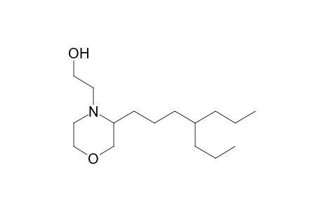 4-(2-hydroxyethyl)-3-(4-propylheptyl)morpholine