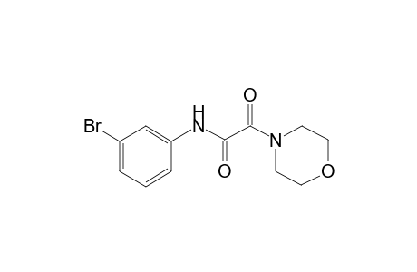 Acetamide, 2-(4-morpholyl)-2-oxo-N-(3-bromophenyl)-