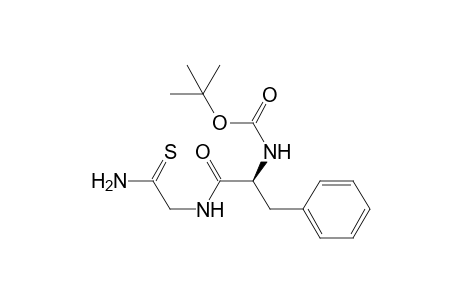 Glycinthioamide, N-[(1,1-dimethylethoxy)carbonyl]-L-phenylalanyl-