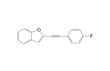 2-[(4-Fluorophenyl)ethynyl]benzofuran