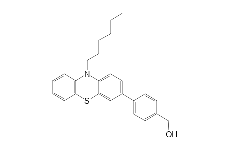 [4-(10'-Hexyl-10H-phenothiazin-3'-yl)phenyl]-methanol