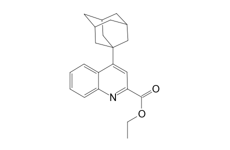 Ethyl 4-(Tricyclo[3.3.1.1(3,7)]dec-1-yl)quinoline-2-carboxylate