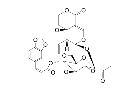 2'-O-ACETYL-4'-O-CIS-FERULOYLSWERTIAMARIN