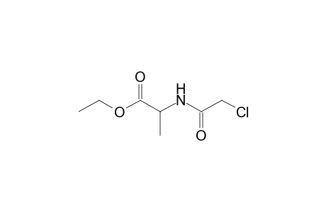 DL-Alanine, N-(chloroacetyl)-, ethyl ester