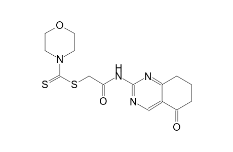 2-oxo-2-[(5-oxo-5,6,7,8-tetrahydro-2-quinazolinyl)amino]ethyl 4-morpholinecarbodithioate