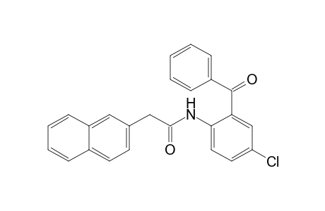 N-(2-benzoyl-4-chloro-phenyl)-2-(2-naphthyl)acetamide