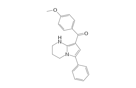 8-(4-Methoxybenzoyl)-6-phenyl-1,2,3,4-tetrahydro-1H-pyrrolo[1,2-a]pyrimidine