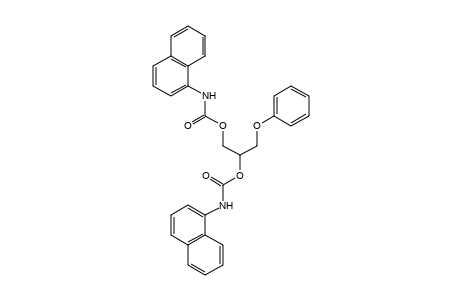 1-NAPHTHALENECARBAMIC ACID, (PHENOXYMETHYL)ETHYLENE ESTER