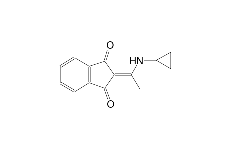 2-[1-(cyclopropylamino)ethylidene]-1H-indene-1,3(2H)-dione