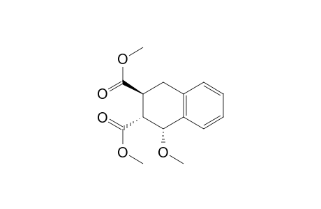 2,3-Naphthalenedicarboxylic acid, 1,2,3,4-tetrahydro-1-methoxy-, dimethyl ester, (1.alpha.,2.alpha.,3.beta.)-(.+-.)-
