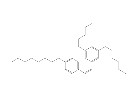 (Z)-1-(3,5-dihexylphenyl)-2-(4-octylphenyl)ethene