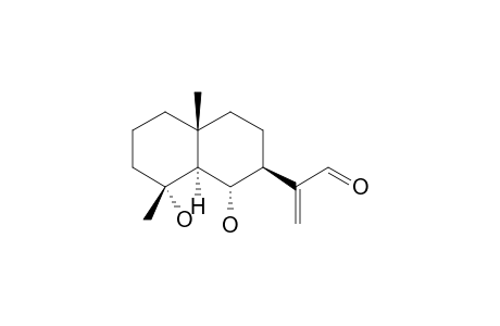 4-ALPHA,6-ALPHA-DIHYDROXY-11(13)-EUDESMEN-12-AL