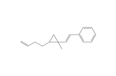 2-(3"-Butenyl)-1-methyl-1-[2'-phenylethenyl]cyclopropane