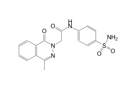 N-[4-(aminosulfonyl)phenyl]-2-(4-methyl-1-oxo-2(1H)-phthalazinyl)acetamide