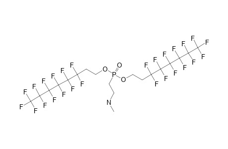 1-METHYLAMINOETHYL-PHOSPHONIC-ACID-BIS-(1,1,2,2-TETRAHYDROPERFLUOROOCTYL)-ESTER