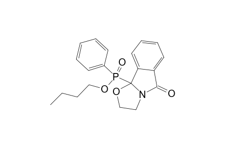(3,5-DIHYDRO-5-OXO-OXAZOLO-[2,3-A]-ISOINDOLE-9B(2H)-YL)-(PHENYL)-PHOSPHINIC-ACID-BUTYLESTER