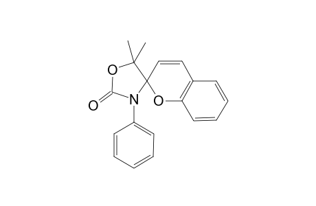 5',5'-dimethyl-3'-phenyl-2'-spiro[1-benzopyran-2,4'-oxazolidine]one