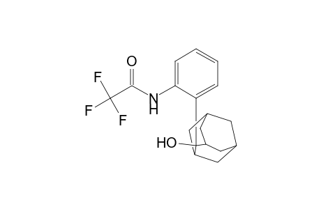 Acetamide, 2,2,2-trifluoro-N-[2-(2-hydroxytricyclo[3.3.1.13,7]dec-2-yl)phenyl]-