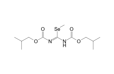 Methyl N,N'-bis(isobutoxycarbonyl)imidoselenocarbamate