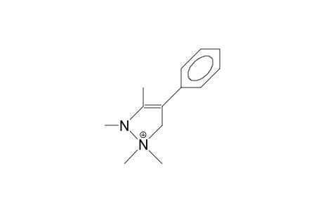 1,1,2,3-Tetramethyl-4-phenyl-3-pyrazolinium cation