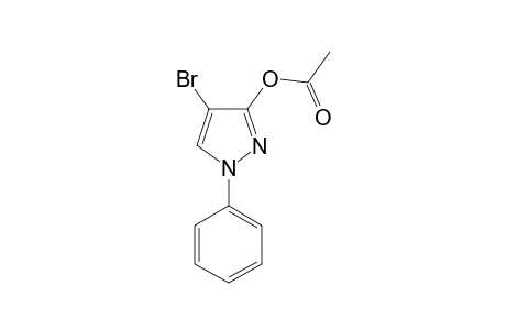 4-BROMO-1-PHENYL-1H-PYRAZOL-3-YL-ACETATE