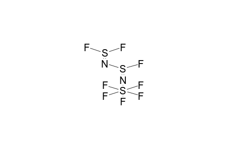 PENTAFLUORO(S-DIFLUOROSULPHENYLAMINO(FLUORO)SULPHENYLAMINO)SULPHUR