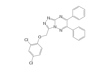 6,7-Diphenyl-3-(2,4-dichlorophenyloxymethyl)triazolo[4,3-b]1,2,4-triazine