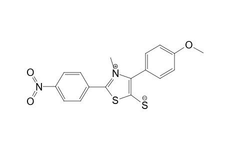 2-(4-NITROPHENYL)-3-METHYL-4-(4-METHOXYPHENYL)-1,3-THIAZOLIUM-5-THIOLATE