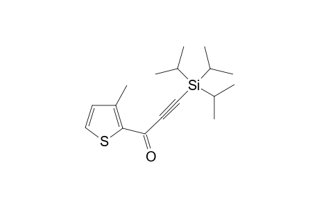 1-(3-Methylthiophen-2-yl)-3-(triisopropylsilyl)prop-2-yn-1-one