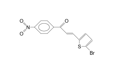 1-(4-Nitro-phenyl)-3-(5-bromo-2-thienyl)-2-propen-1-one