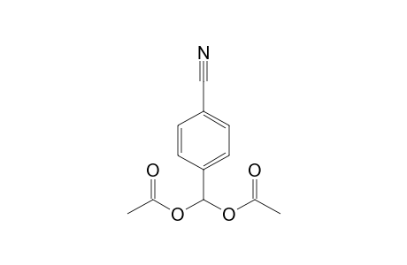 1,1-Diacetoxy-1-(4-cyanophenyl)methane